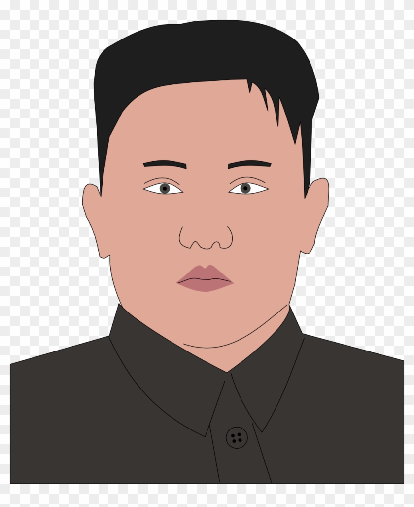 Download - Kim Jong Un Vector Png Clipart