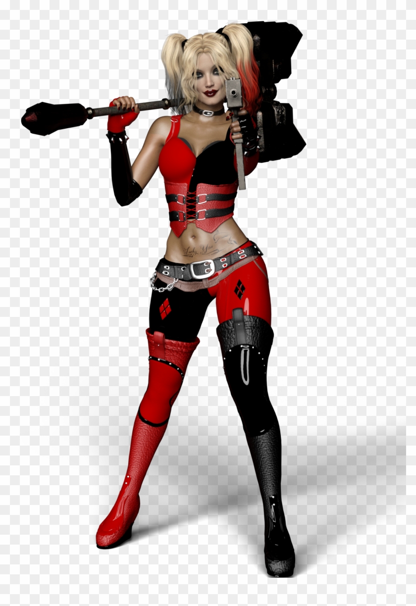 Harley Quinn - Cosplay Clipart