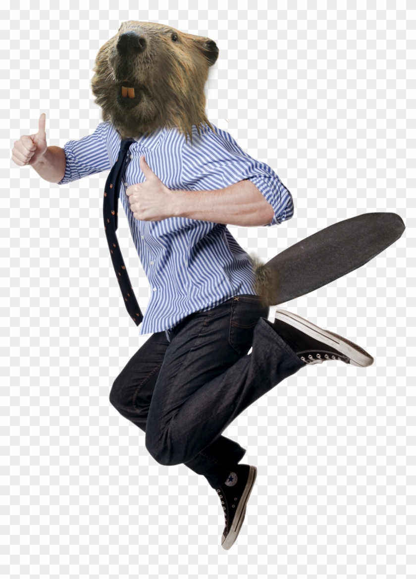 Crazy Animals - People Jumping Cut Out Clipart