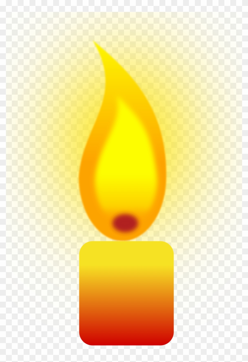 Clipart - Candle Clipart Transparent Background - Png Download #442478