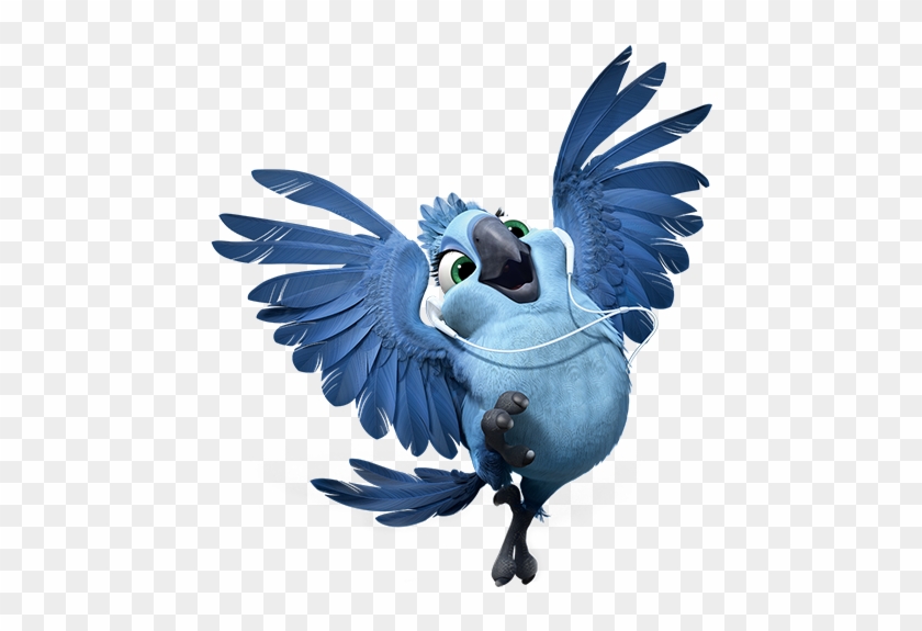 Blue Parrot Png Background Image - Rio 2 Carla Clipart