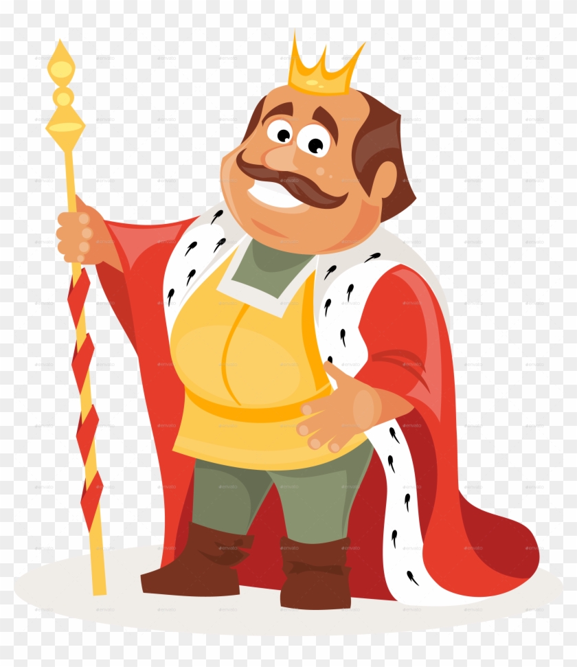 King Png - Cartoon King Transparent Background Clipart #442804