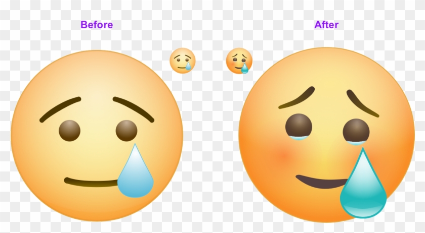 We've Come So Far - Happy Crying Emoji Clipart