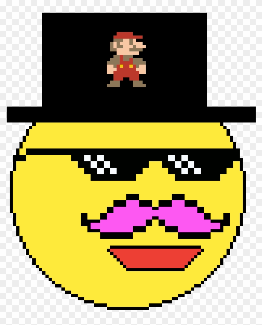 Laughing Emoji Png Transparent Clipart - Thug Life Shades And Cigarette