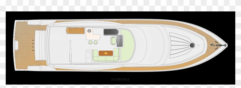J79 1 Flybridge - Luxury Yacht Clipart