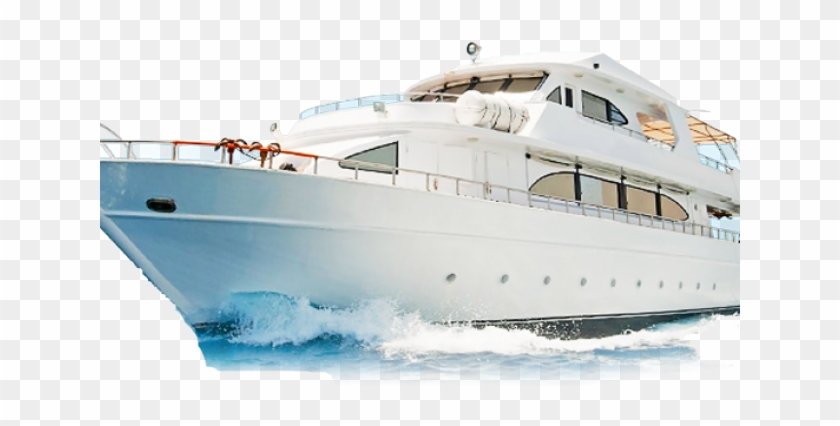 Luxury Yacht Transparent Background Clipart #443175