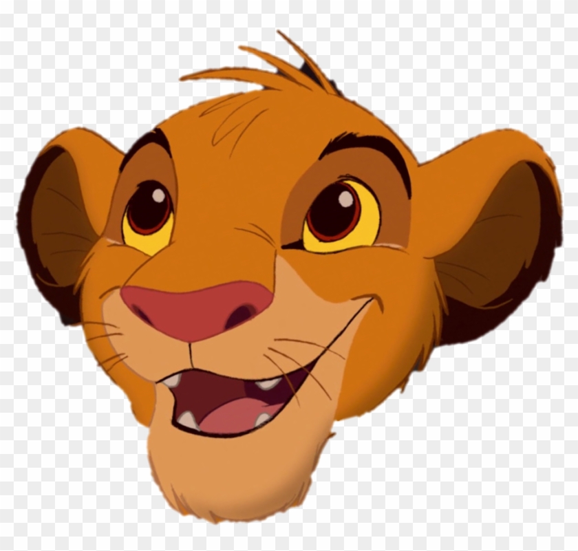 Download - Simba Lion King Face Clipart #443222