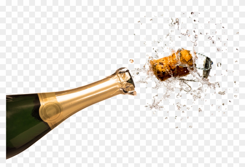Champagne Popping Png Clipart - Champagne Cheers Transparent Png #443492