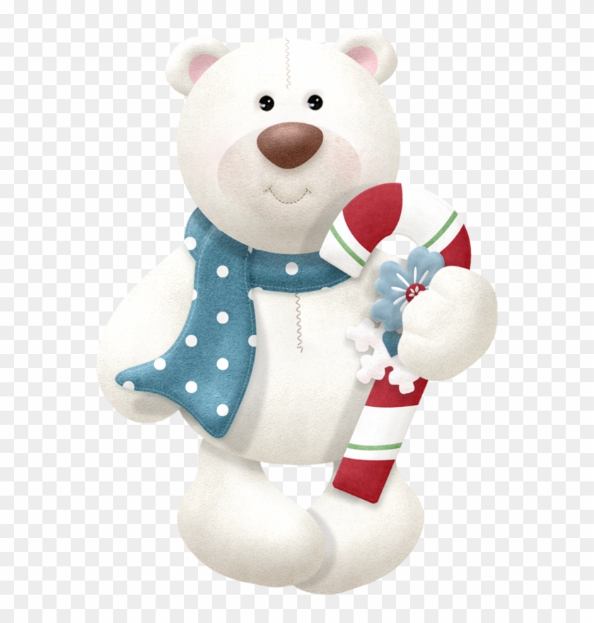 Фото, Автор Ladylony На Яндекс - Polar Christmas Bear Clipart - Png Download #443601