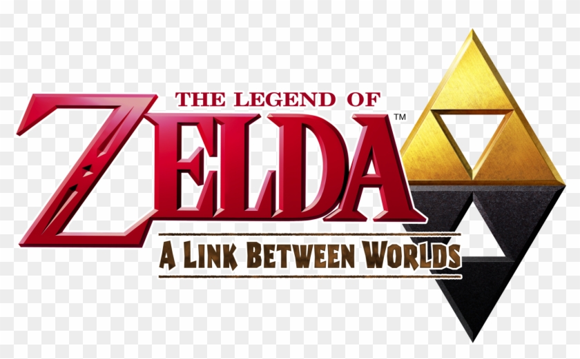 The Legend Of Zelda Logo Transparent Png - Legend Of Zelda A Link Between Worlds Logo Clipart