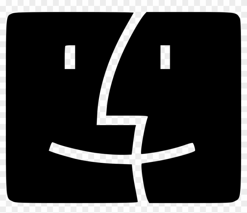Png File Svg - Mac Finder Icon White Clipart