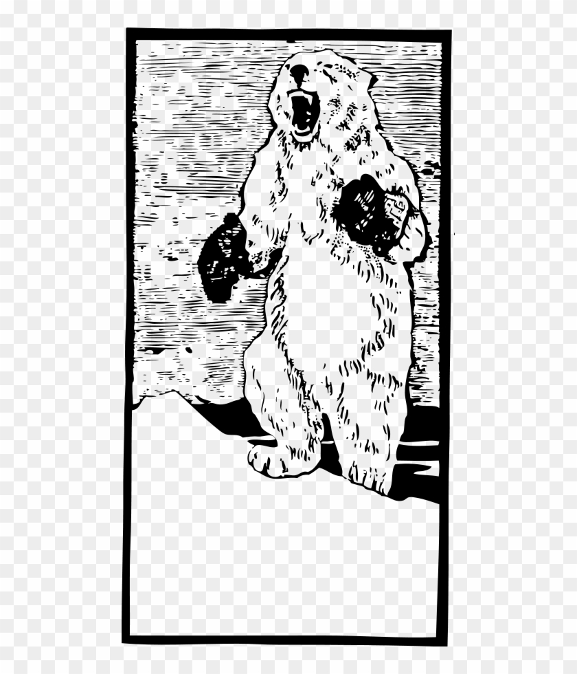 How To Set Use Polar Bear With Mittens Svg Vector Clipart #444088