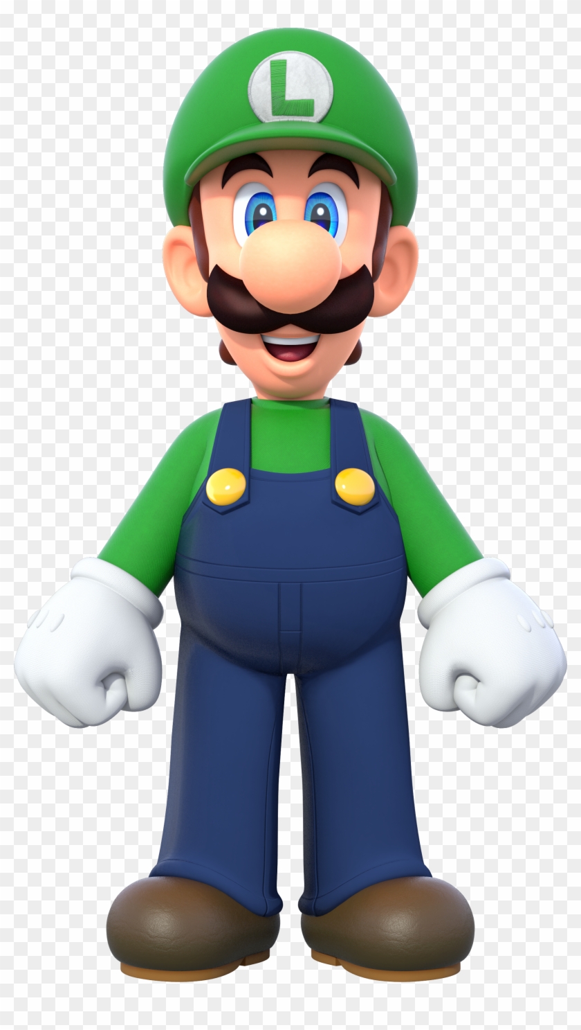 But - New Super Mario Bros U Deluxe Luigi Clipart #444234