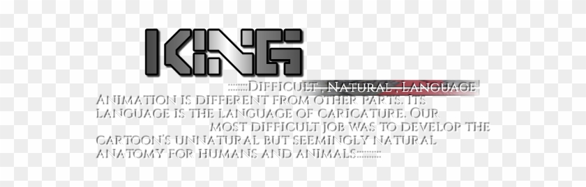 Silver Text Png - King Text Png For Editing Clipart