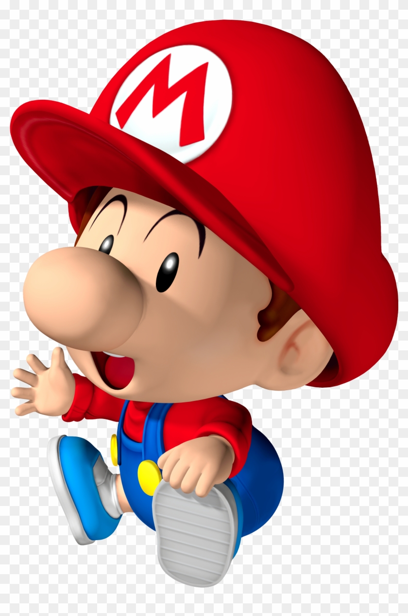 Luigi Clipart Super Mario Bros - Baby Mario - Png Download