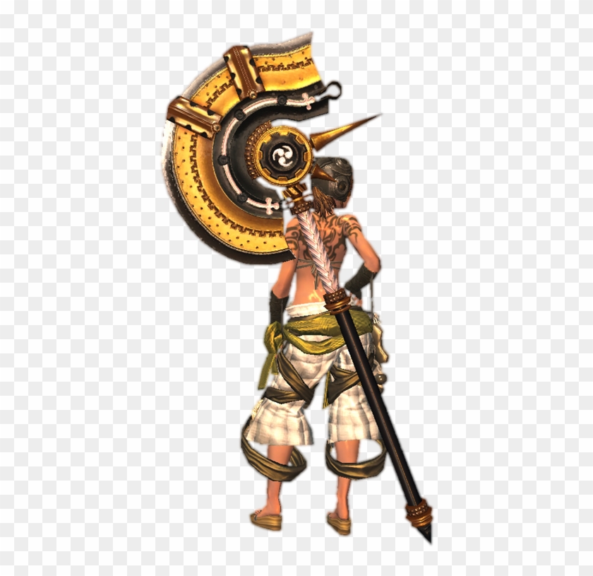 Awakened Siren Axe - Cartoon Clipart