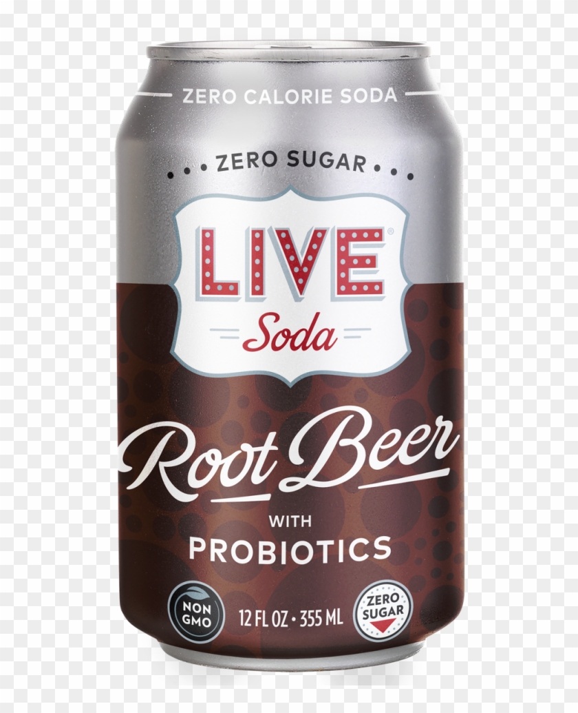 Live Soda Root Beer With Probiotics - Apple Cider Clipart