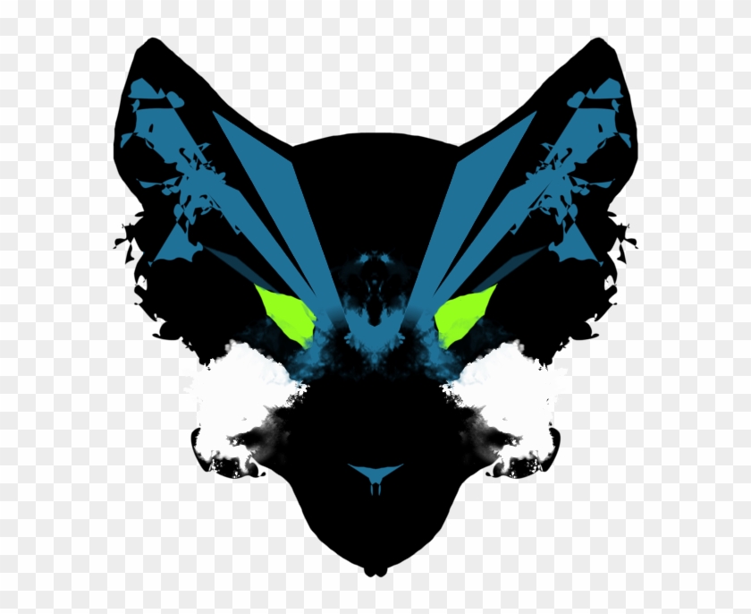 Total Downloads - Gaming Blue Fox Logo Clipart
