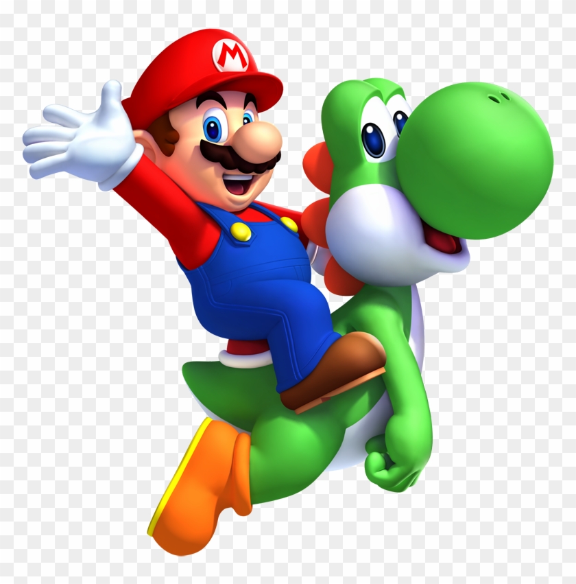 Mario Yoshi Clipart