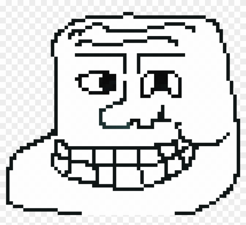 Troll Face - Emoticon Clipart