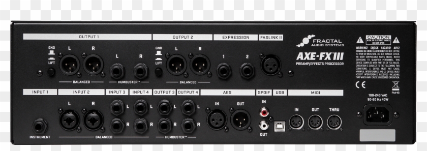 Iii Rear Transparent - Axe Fx 3 Back Clipart