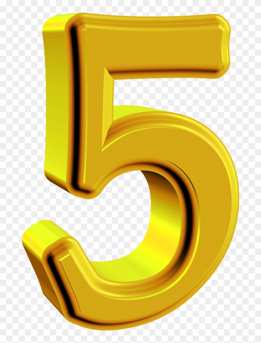Numbers ‿✿⁀ - Цифра 5 Для Фотошопа Clipart
