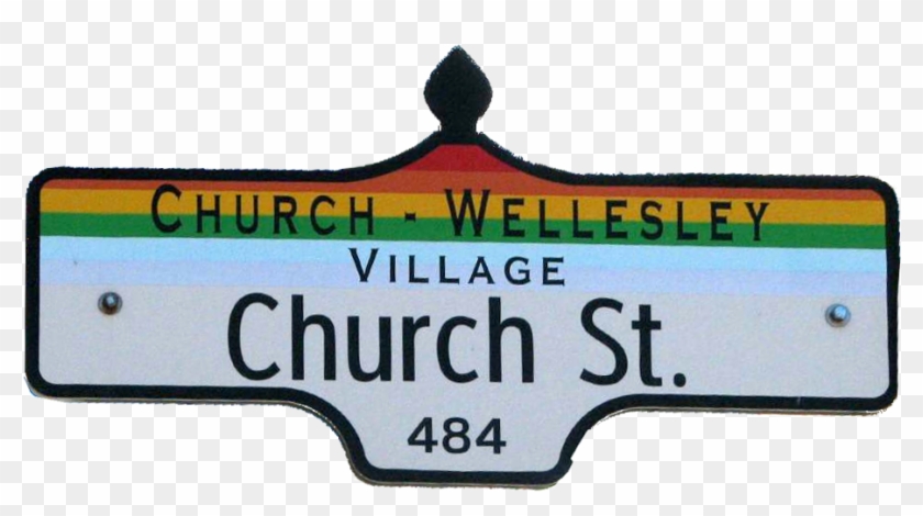 Church Street, Toronto, Canada Sign - Toronto Clipart #444843
