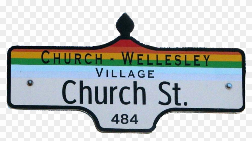 Church Street, Toronto, Canada Sign - Toronto Clipart