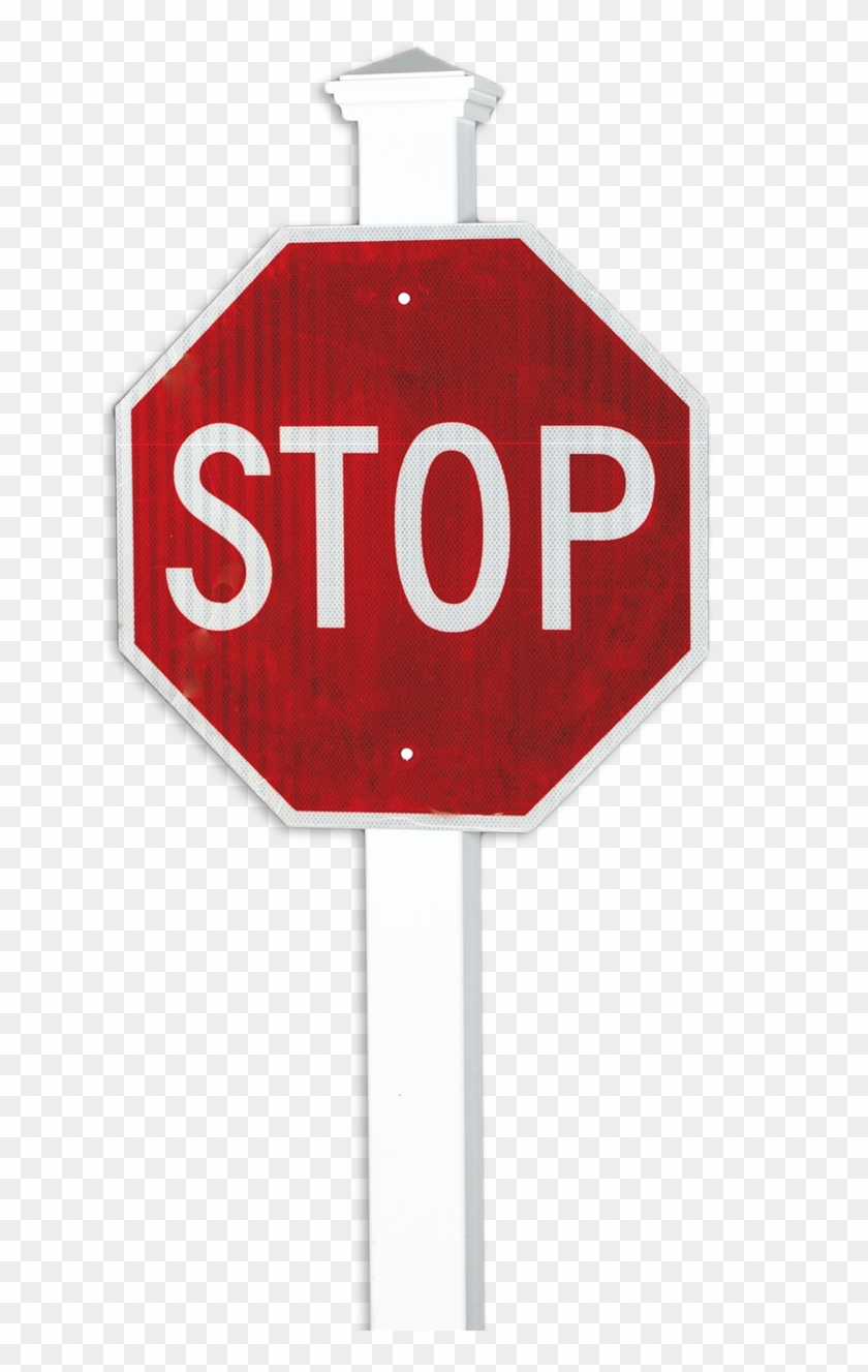 Vinyl Informational Street Sign With Princeton Cap - Stop Sign Clipart