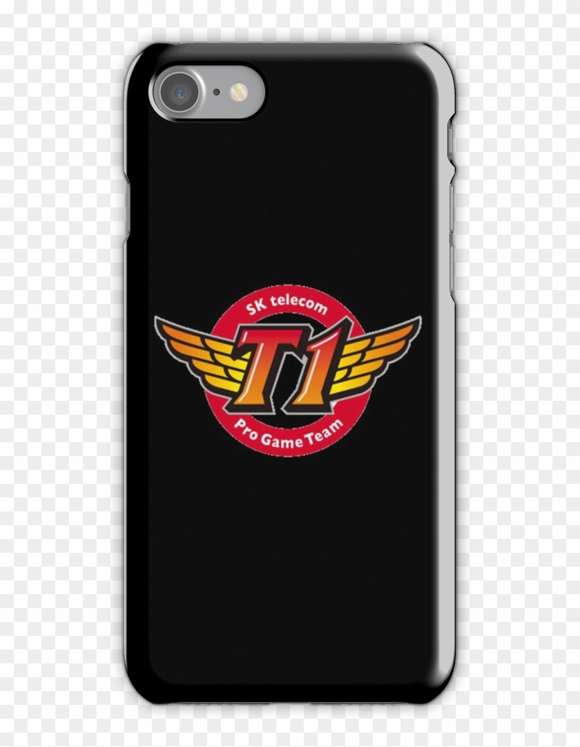 Skt T1 League Of Legends Logo Iphone 7 Snap Case - Calpurnia Phone Case Clipart