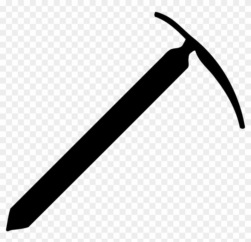 Ice Axe Svg Clip Arts 600 X 551 Px - Png Download #444920