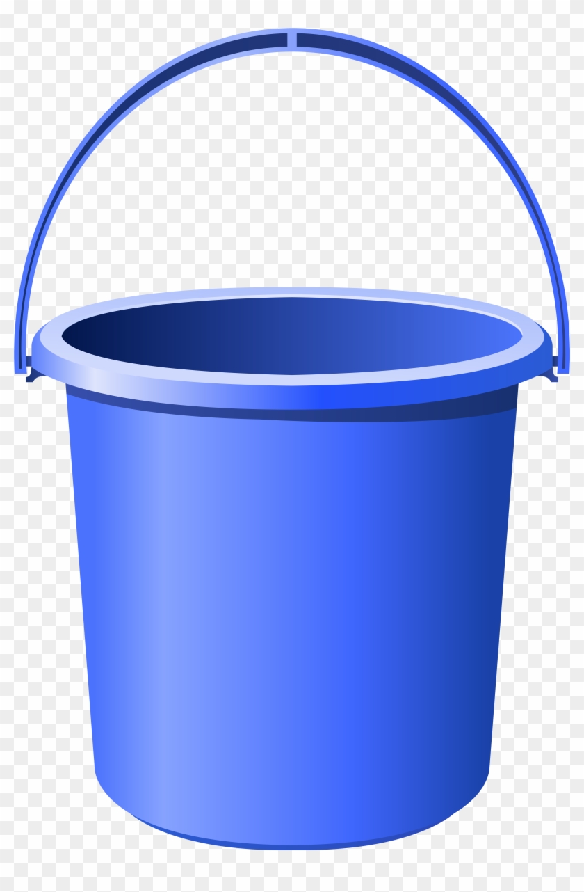 Blue Bucket Png Clip Art Image - Transparent Blue Bucket #445028