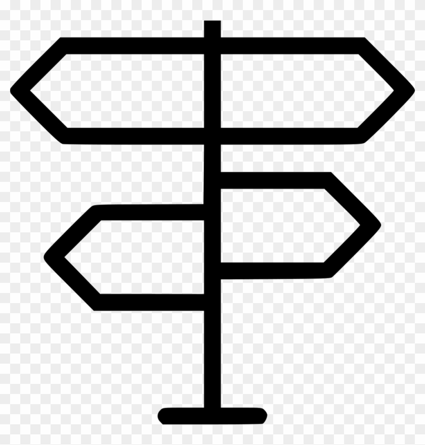 Street Sign Comments - Cross Clipart