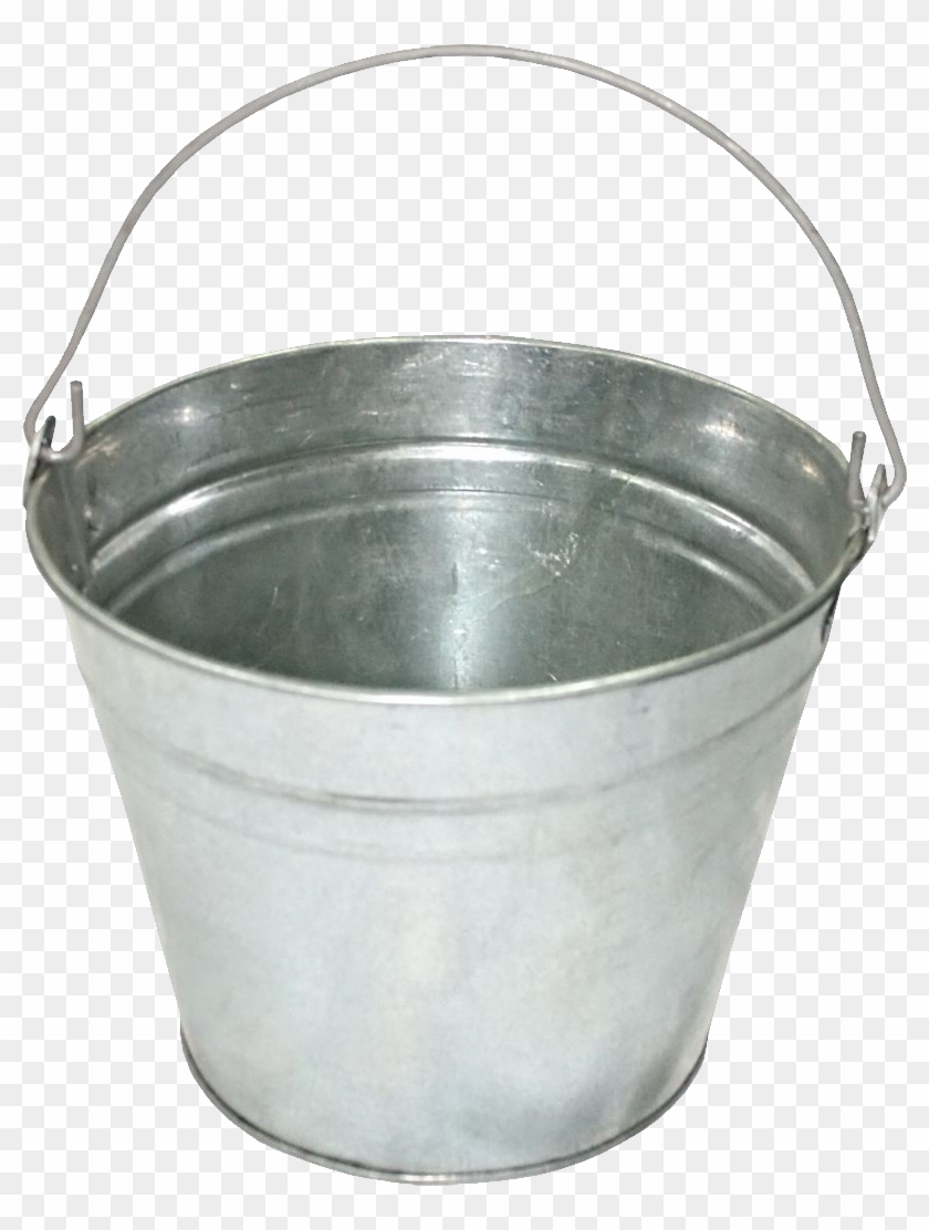 Steel Bucket - Bucket Transparent Clipart #445378