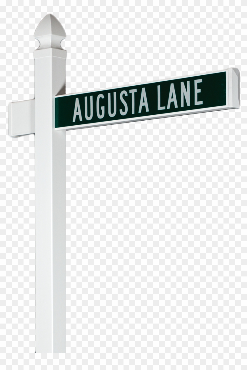 Vinyl Street Sign System With Single Blade And Gothic - Street Sign Clipart #445429