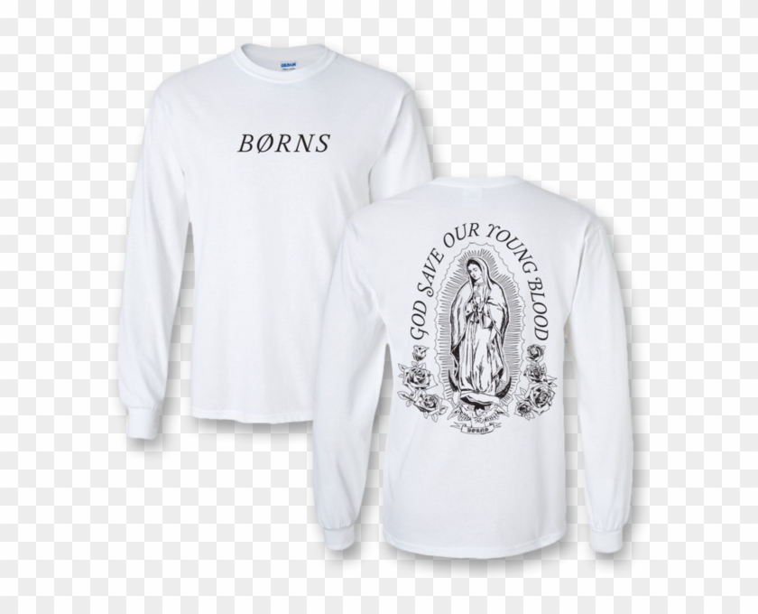 Guadalupe Long Sleeve T-shirt - Guadalupe Shirt Clipart