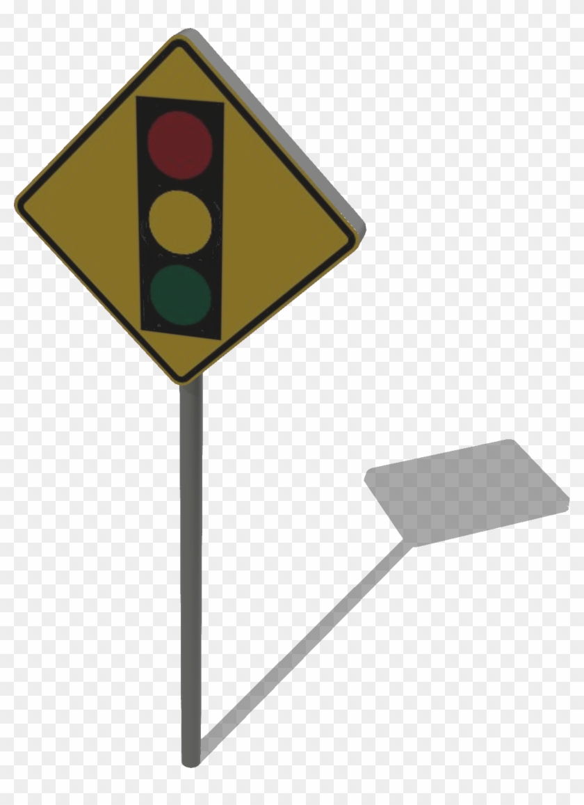 Cautionsign - Traffic Sign Clipart #445608
