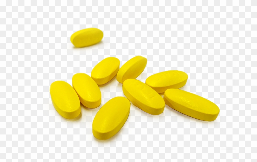 Yellow Pills Transparent Clipart