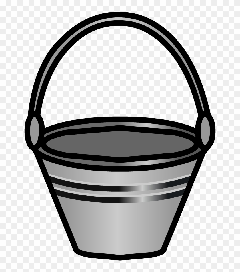 Feeding Bucket - Transparent Cartoon Bucket Png Clipart #445661