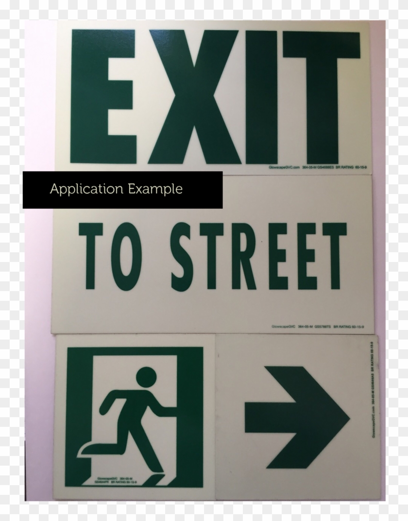 Exit Sign Clipart #445683