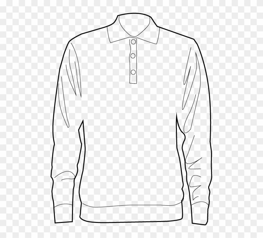Personalised Henbury Long Sleeve Coolplus Polo Shirts - Long Sleeves Clip Art - Png Download #445712