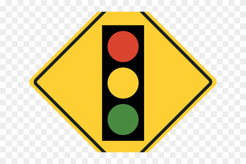 Railroad Clipart Street Sign - Traffic Light Sign Png Transparent Png #445787