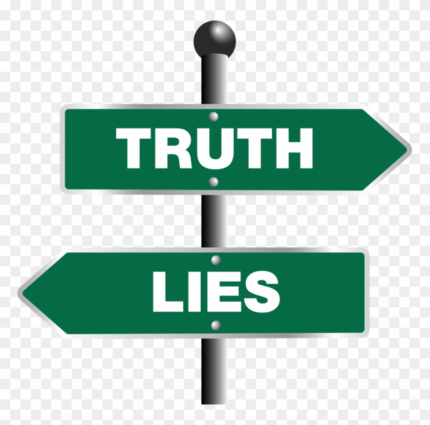 Traffic Sign Truth Lie Computer Icons - Truth And Lies Png Clipart