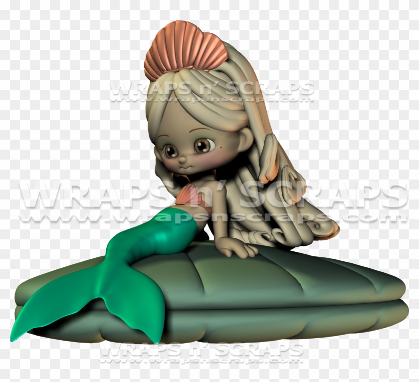 Gumdrops Little Mermaid Graphics Pack - Figurine Clipart #446009