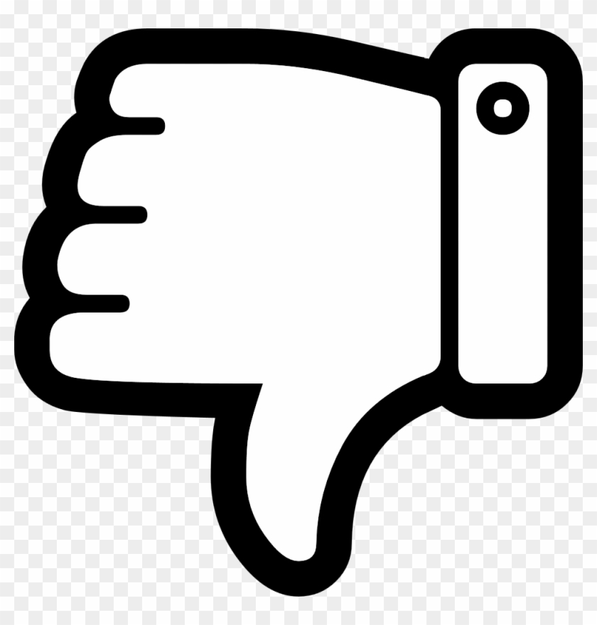Thumbs Down - Thumbs Down White Png Clipart