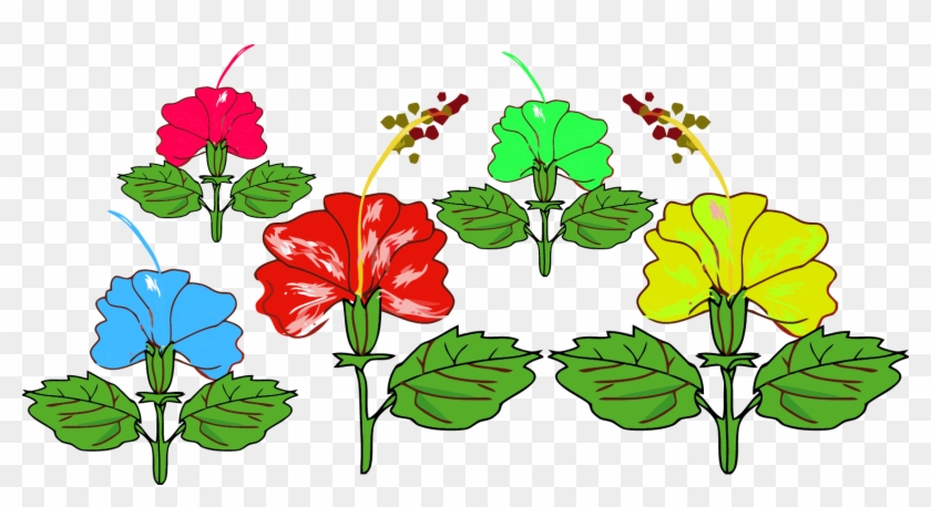 Hibiscus Red Flower Png - Chinese Hibiscus Clipart #446259