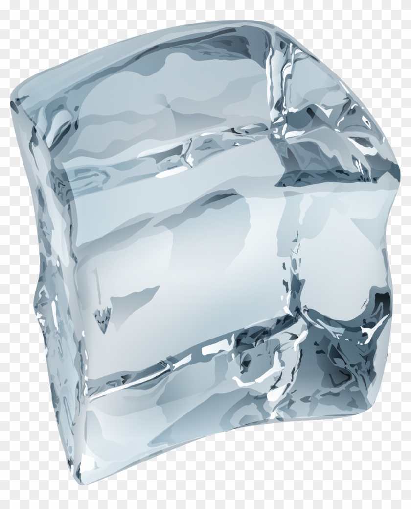 Ice Cube Large Png Clip Art - Crystal Transparent Png #446599