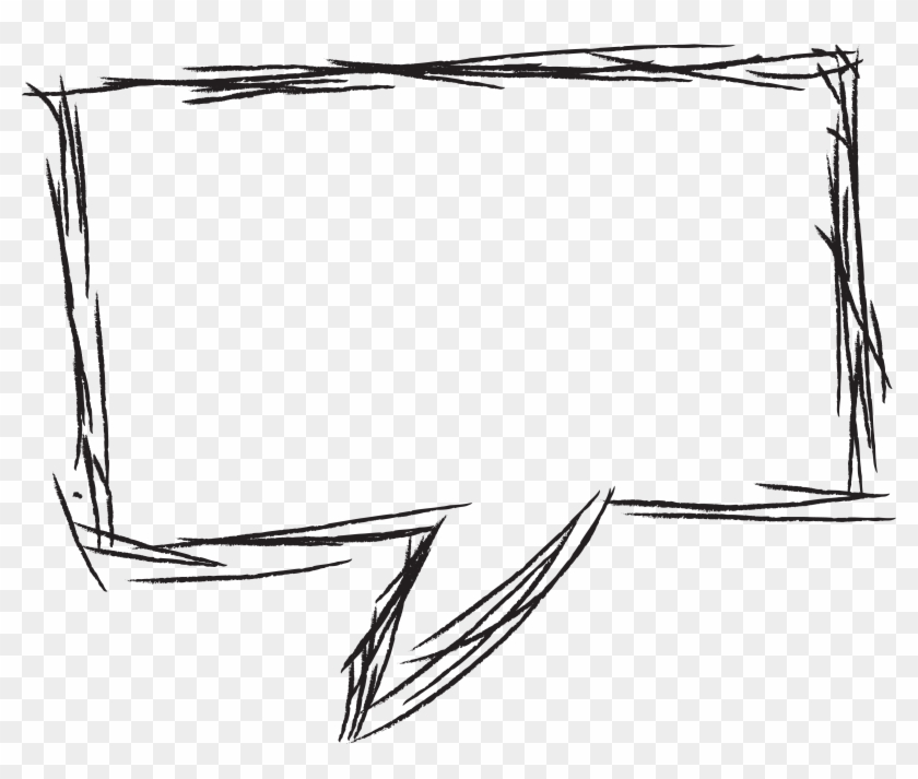 Drawn Bubble Book Png - Draw Text Box Png Clipart