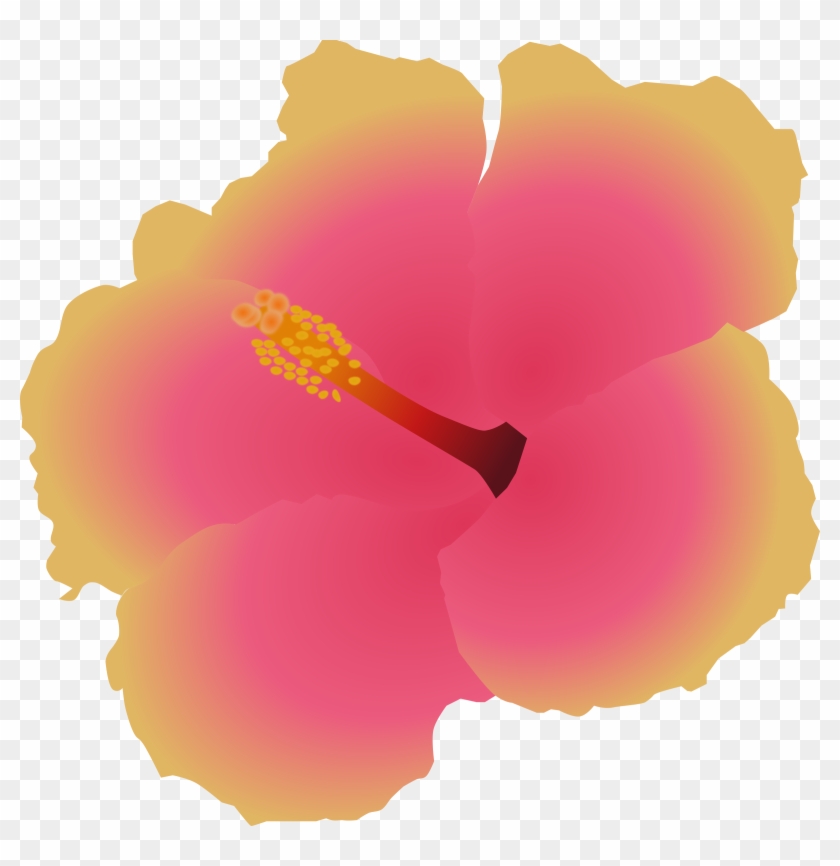 Big Image - Hawaiian Hibiscus Clipart
