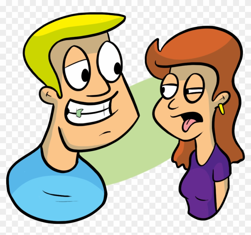 In-teeth - Food In Teeth Cartoon Clipart #446758